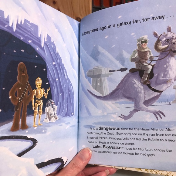 2 Star Wars Books Little Golden Book the Empire Strikes Back & Forces of Destiny - Picture 7 of 7